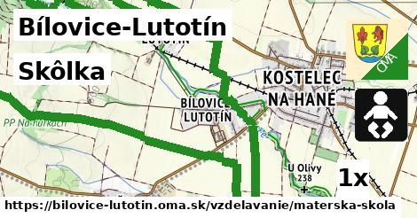 Skôlka, Bílovice-Lutotín