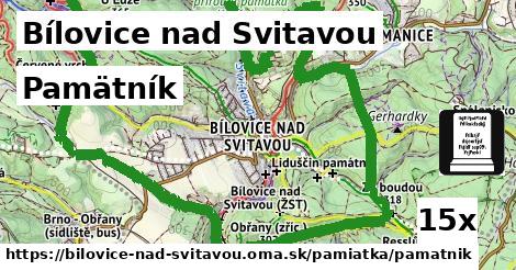 pamätník v Bílovice nad Svitavou