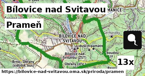 Prameň, Bílovice nad Svitavou