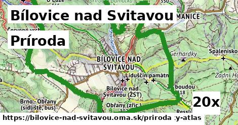 príroda v Bílovice nad Svitavou