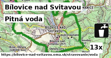 Pitná voda, Bílovice nad Svitavou