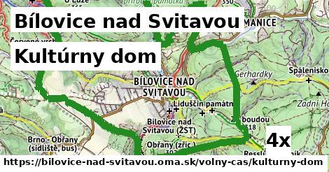 Kultúrny dom, Bílovice nad Svitavou