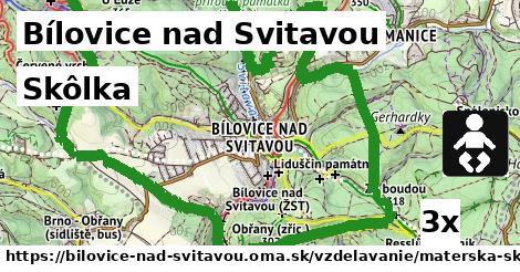 skôlka v Bílovice nad Svitavou