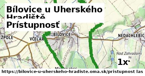 prístupnosť v Bílovice u Uherského Hradiště