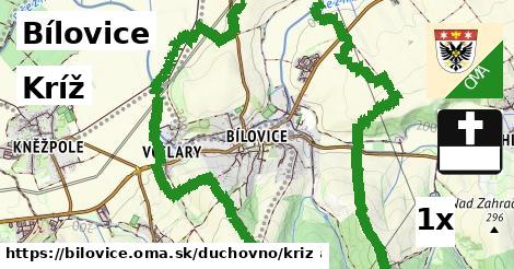 Kríž, Bílovice