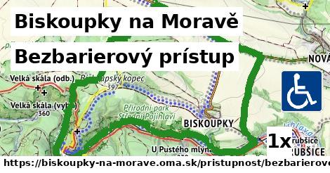 bezbarierový prístup v Biskoupky na Moravě