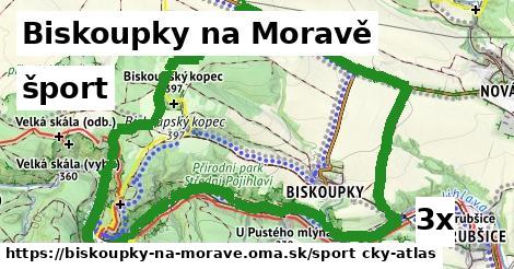 šport v Biskoupky na Moravě