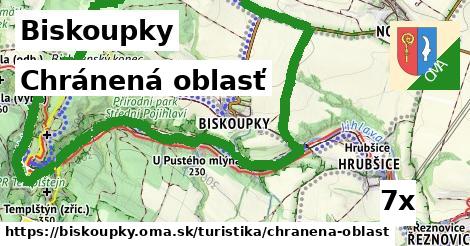 chránená oblasť v Biskoupky