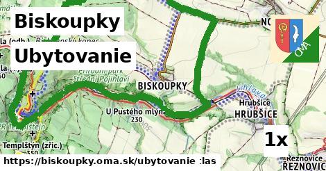 ubytovanie v Biskoupky