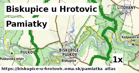 pamiatky v Biskupice u Hrotovic