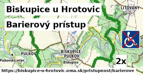 Barierový prístup, Biskupice u Hrotovic