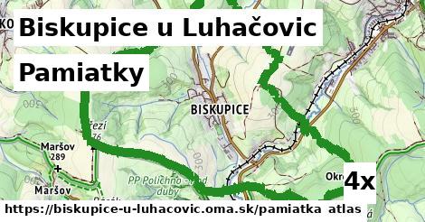 pamiatky v Biskupice u Luhačovic