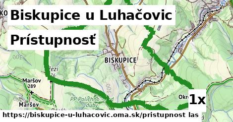 prístupnosť v Biskupice u Luhačovic