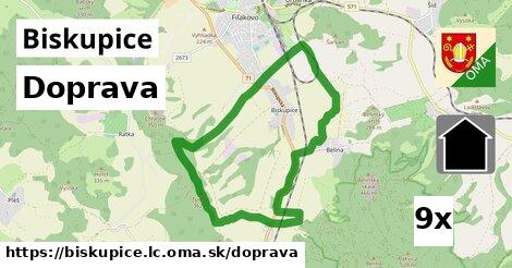 doprava v Biskupice, okres LC