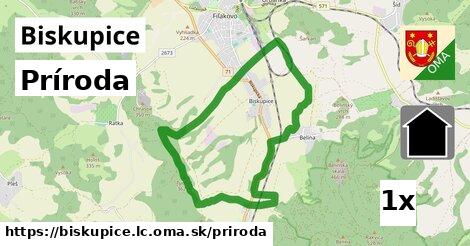 príroda v Biskupice, okres LC