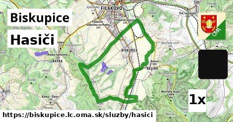 Hasiči, Biskupice, okres LC