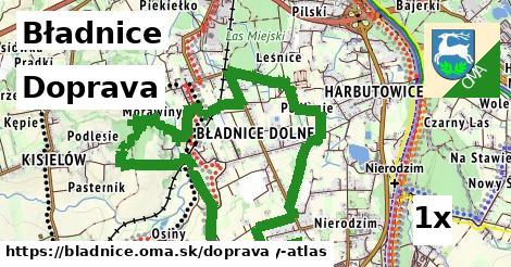 doprava v Bładnice