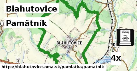 Pamätník, Blahutovice