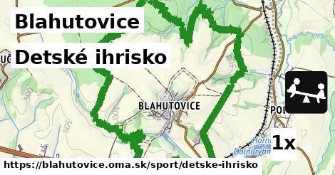 Detské ihrisko, Blahutovice