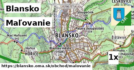 Maľovanie, Blansko