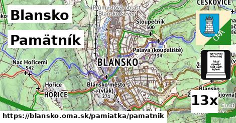 Pamätník, Blansko