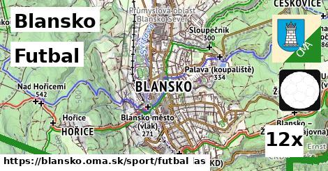 Futbal, Blansko