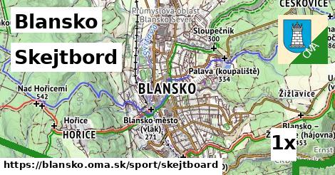 Skejtbord, Blansko