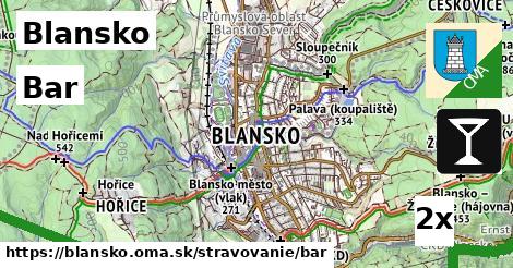 Bar, Blansko