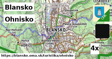 Ohnisko, Blansko