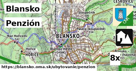 Penzión, Blansko