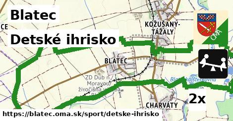 Detské ihrisko, Blatec