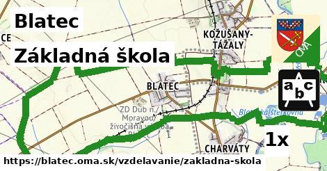 Základná škola, Blatec