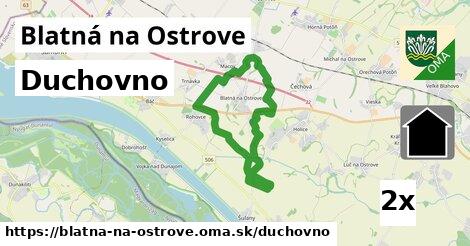 duchovno v Blatná na Ostrove