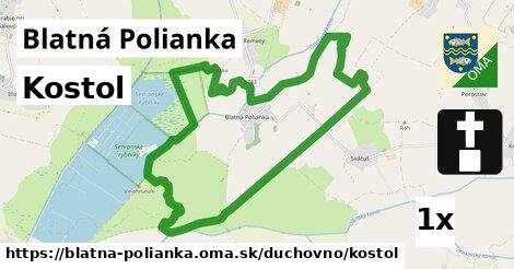 Kostol, Blatná Polianka