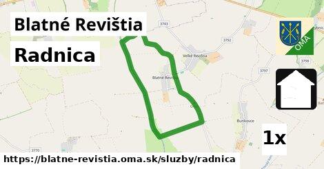 Radnica, Blatné Revištia