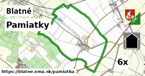 pamiatky v Blatné