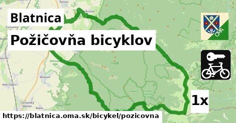 požičovňa bicyklov v Blatnica