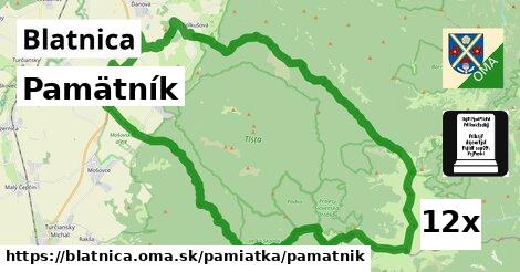 Pamätník, Blatnica