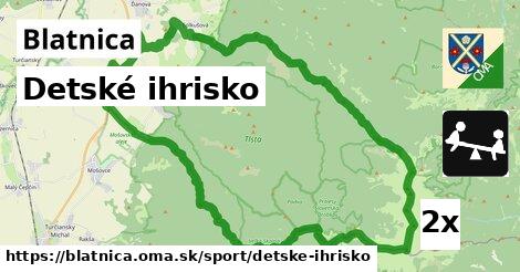 Detské ihrisko, Blatnica