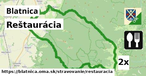 Reštaurácia, Blatnica