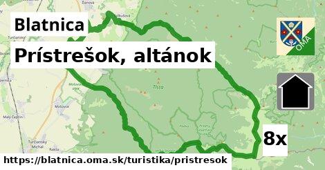 Prístrešok, altánok, Blatnica