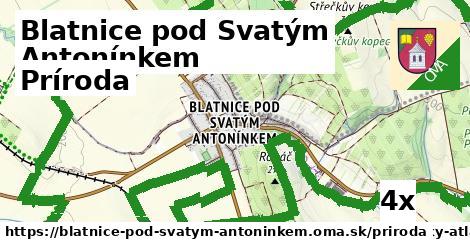 príroda v Blatnice pod Svatým Antonínkem