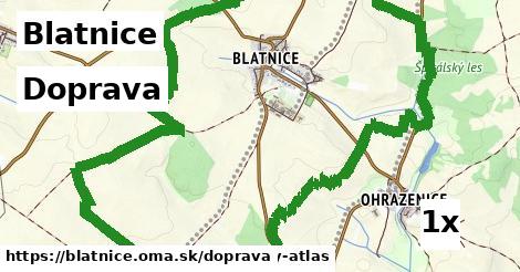 doprava v Blatnice