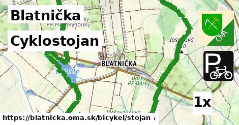 Cyklostojan, Blatnička
