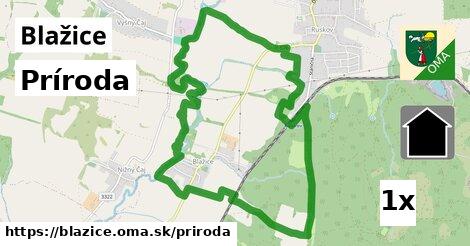 príroda v Blažice