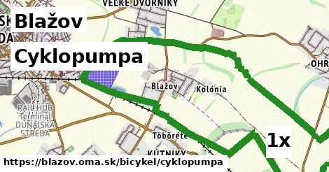 Cyklopumpa, Blažov