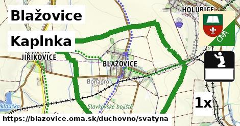 Kaplnka, Blažovice