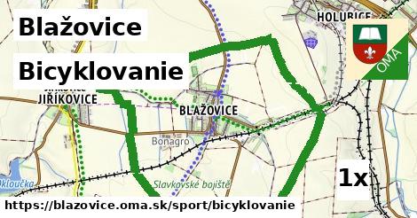 Bicyklovanie, Blažovice
