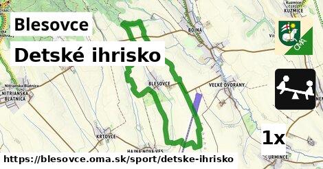 Detské ihrisko, Blesovce