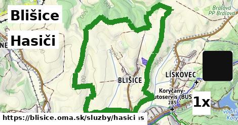 hasiči v Blišice